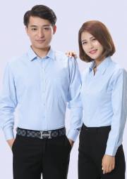 职业装衬衫 新品韩版长袖纯色女修身V领衬衣衬衫 厂家直销