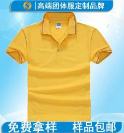 新款夏季男式短袖POLO衫  POLO工作服批发 厂家直销文化衫